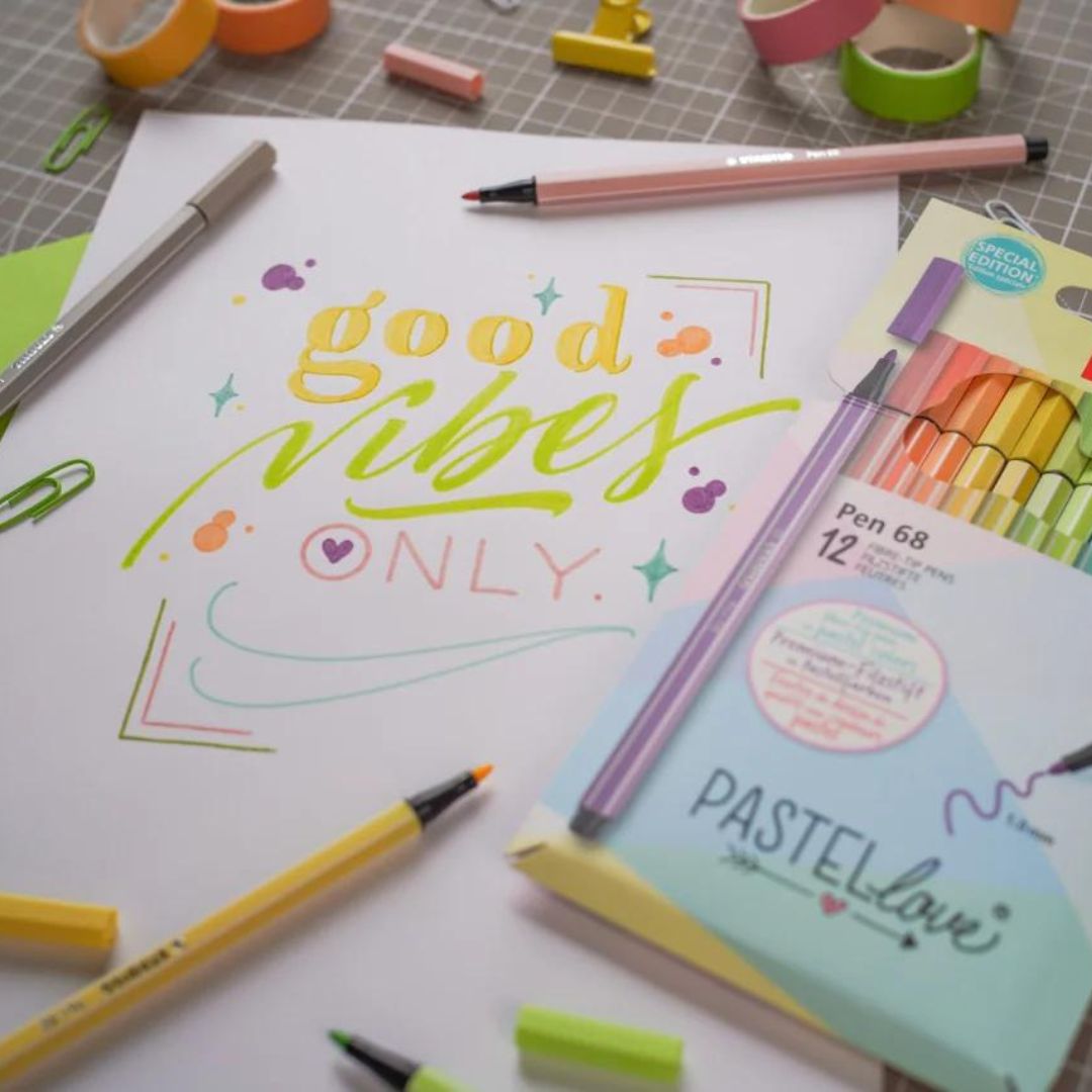 stabilo 4 pen68 pastel